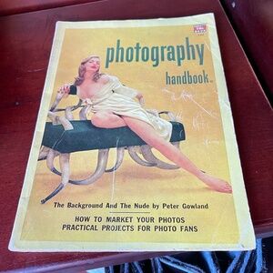 Vintage Photography Handbook by Peter Gowland - Yellow Cover